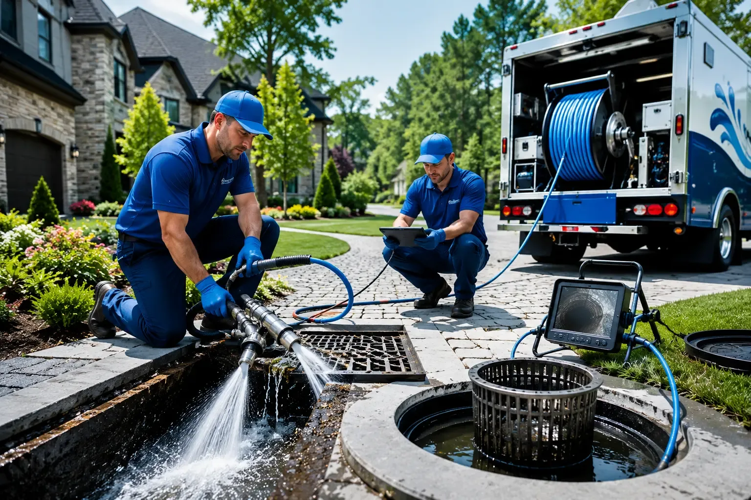 Local outdoor drain cleaning professionals in Forest, LA